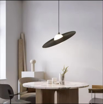 Modern Nordic Light Fixtures Pop Metal Lamp Home Decoration Fancy Pendant Lamp Simplicity Restaurant Flying Saucer Chandelier