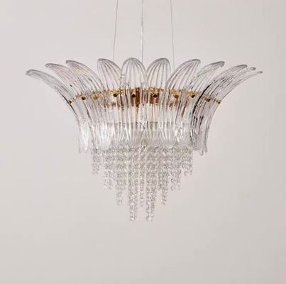 French Style Light Luxury Retro Crystal Lamp , Main And Guest Halls , Large Chandelier