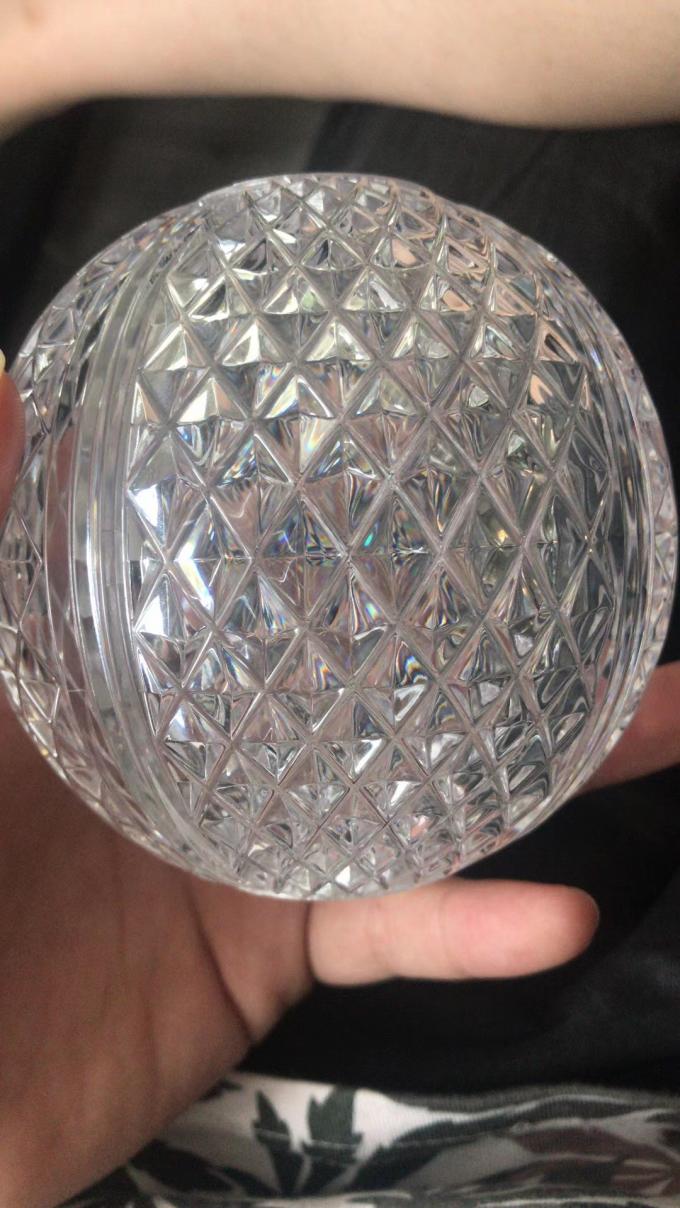 モダン ゴールデン チェンデリア 家装 寝室 リビング LED リング ガラス パール 吊り灯 6