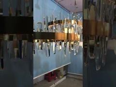 クリスタル・ペンダント・チェンデリア灯具