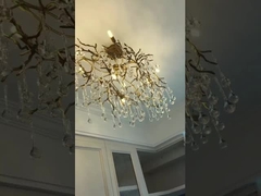 簡易性のツリー ブランチのシャンデリアの照明設備G9の省エネ