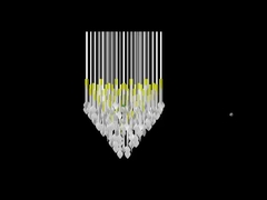 ホテルウェディング コンテンポラリー 屋内装飾 モダン LED シーリングペンダントライト ヴィラ ホテル 階段