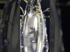 Eco OEMのツリー ブランチの水晶シャンデリアの上限のペンダントは30m2に15をつける