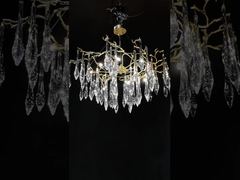 ODMは居間のレストランのためのガラス玉のペンダント ライト現代簡単なシャンデリアを曇らした