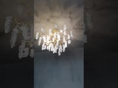 詳細：G9ペタルペンダントシーリングライト マルチサイズ セラミックフラワーペンダントライト 85V～265V