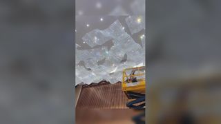 カスタマイズされたホテルのロビーの装飾的なガラスのペンダント ライト現代導かれた天井