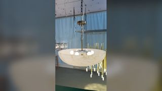 ヴィラ ホテル リビング 円形 線形 ペンダント ランプ ラグジュアリー 円形 リング LED チェンダリア
