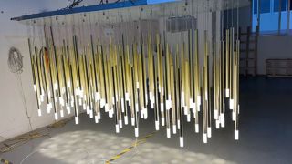 吊り下げクリスタルモダンランプ天井デコ西アートドロップライトステンドライト照明ニレ器具 Gl