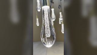 LED E14の10m2高く軽い伝送への水晶蝋燭のシャンデリア5