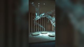 カスタム シャンデリア カラー クリスタル シャンデリア アートと光と影の表現