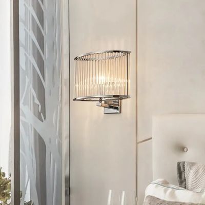 高温抵抗力がある明確なガラス壁のSconcesの高い伝送AC220V
