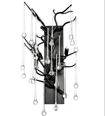K9ゆとりの水晶低下の金属の壁のSconce L280*W220*H460