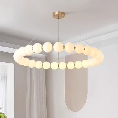 LED省エネガラスペンダントランプ ダイニングルーム レストラン チェンダリア 25-30M2