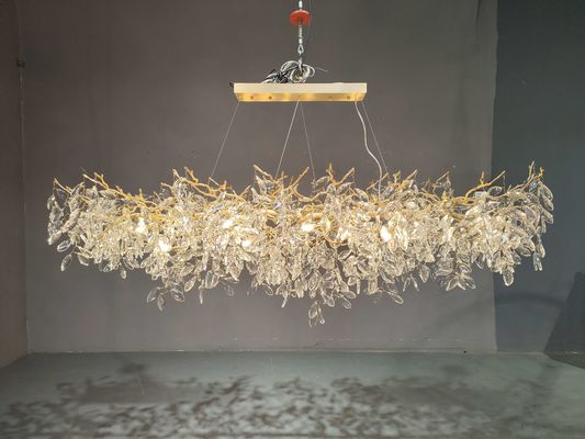 リビング / ベッドルーム メタルK9 クリスタルチェンデリア 15m2 - 30m2 111V~240V