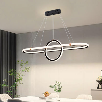 LED 92W/三色 黒 レストラン チェンダリア 柔らかい 快適 な 光