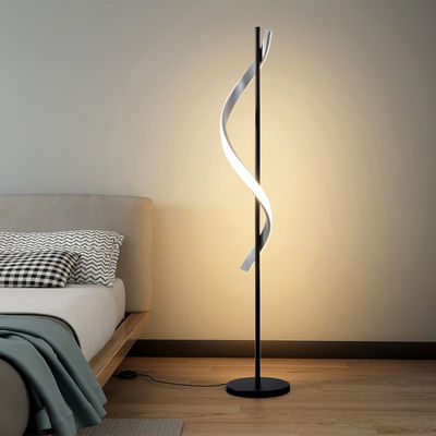 LED ミニマリスト クリエイティブ 波線角ランプ ファッション スパイラル フロアランプ 家 ホテル オフィス リビング