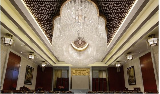 ホテル ロビー 豪華 ビラ クリスタル 丸 長い 天井 ライト 大 営業 部門 砂 テーブル プロジェクト ランプ