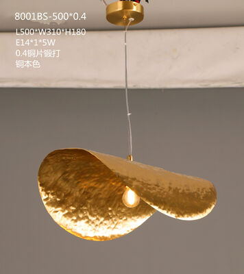 メタルの吊り天井ランプ 家庭装飾 ランプシェード 丸いチェンデリア リビングルーム用のペンダントライト