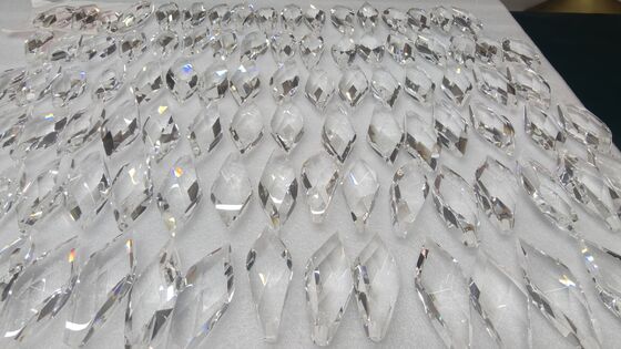 ジュエリー製作用22*28mmアクリルプラスチックルーサイトビーズ 安価なライトシャンデリアペンダント teardrop ウォータドロップビーズ